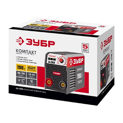 Сварочный аппарат инверторный ЗУБР СА-190К - изображение 2
