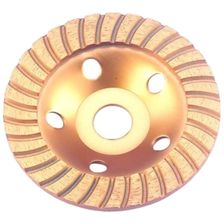 стд-190 Алмазная чашка по бетону STRONG 125мм TURBO ТИТАН (желтая) - изображение 2