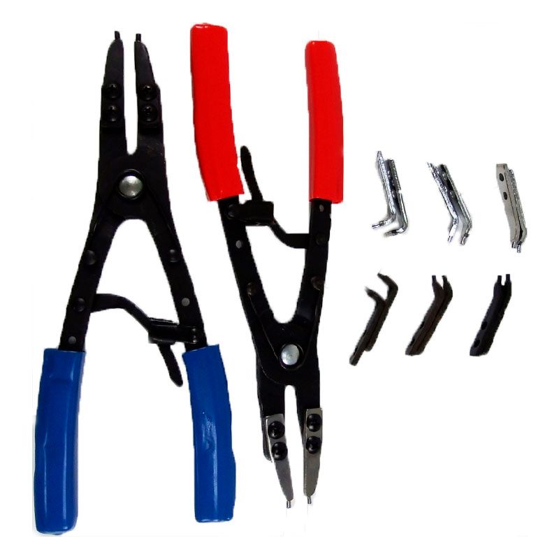 Съемник стопорных колец 2шт со сменными носами 10 арт. TA-H1036 - изображение 3