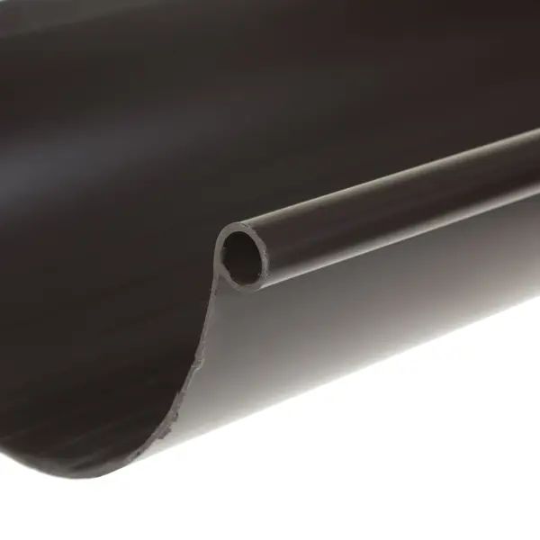 Желоб водосточный ИНТЕРПРОФИЛЬ 2 м 125 мм цвет коричневый - изображение 3