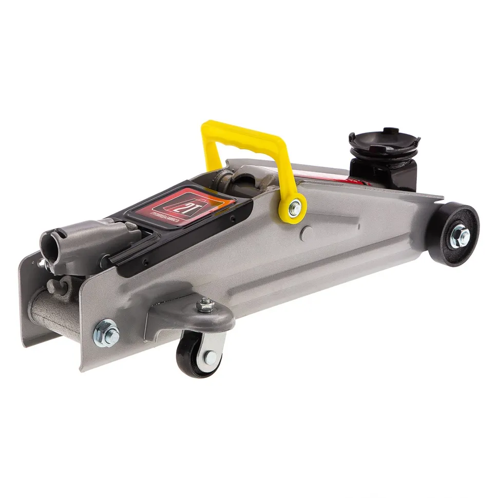 Домкрат гидравлический подкатной, 2 т, высота подъема 135-355 мм Matrix - изображение 2