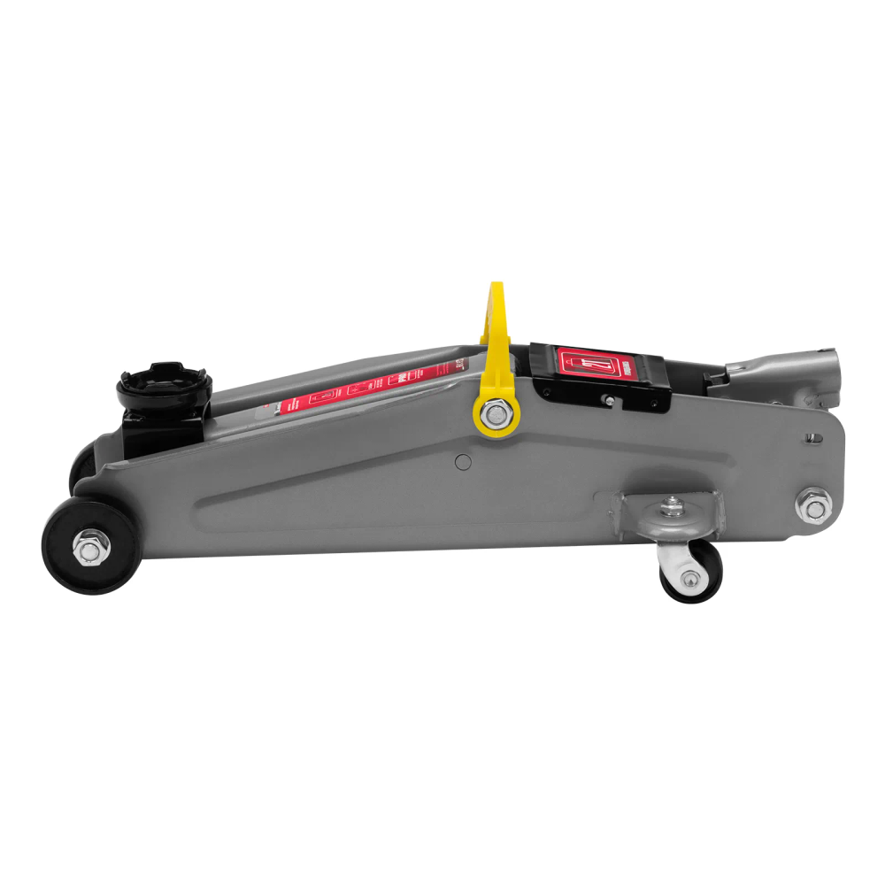 Домкрат гидравлический подкатной, 2 т, высота подъема 135-385 мм, в пластиковый кейсе Matrix - изображение 5