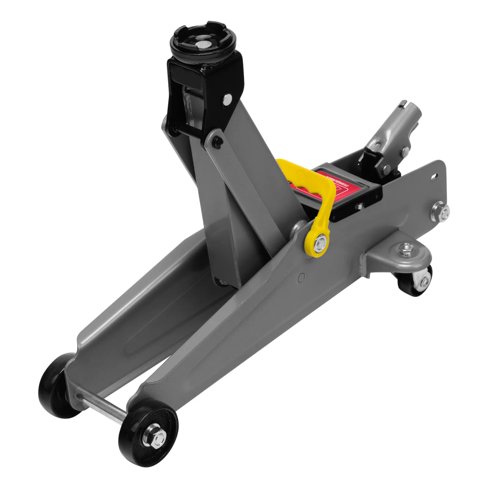 Домкрат гидравлический подкатной, 2 т, высота подъема 135-385 мм, в пластиковый кейсе Matrix - изображение 7