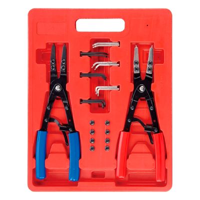 Съемник стопорных колец 2шт со сменными носами 16 арт. TA-H1037 - изображение 7