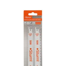 Полотна для сабельных пил МЕТАЛЛ 2шт 225/1мм (тонк лист/труб/проф) Sturm! 9019-03-S1122AF - изображение 7