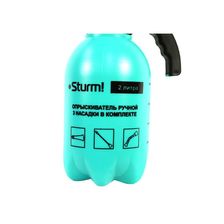 Опрыскиватель ручной 2 л, 3 насадки, с насосом, клапаном сброса давления Sturm! - изображение 26