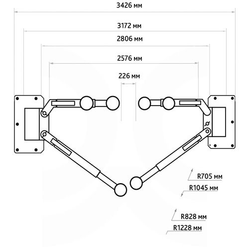 Подъемник двухстоечный СТАНКОИМПОРТ ПГН2-4.0 (МЕ) (380В) - изображение 3