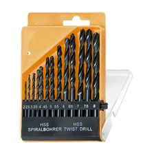 Набор сверл по металлу, 2-8 мм, (через 0.5 мм), HSS, 13 шт, цилиндрический хвостовик Sparta - изображение 2
