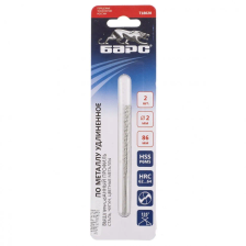 Сверло спиральное по металлу, 2 х 86 мм Р6М5, удлиненное, 2 шт Барс - изображение 4