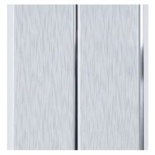 Потолочная панель 2-х секционная DEKOR PANEL серая 3000x200x8 мм 0.6 м2 - изображение 6