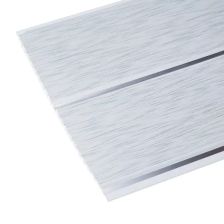 Потолочная панель 2-х секционная DEKOR PANEL серая 3000x200x8 мм 0.6 м2 - изображение 7