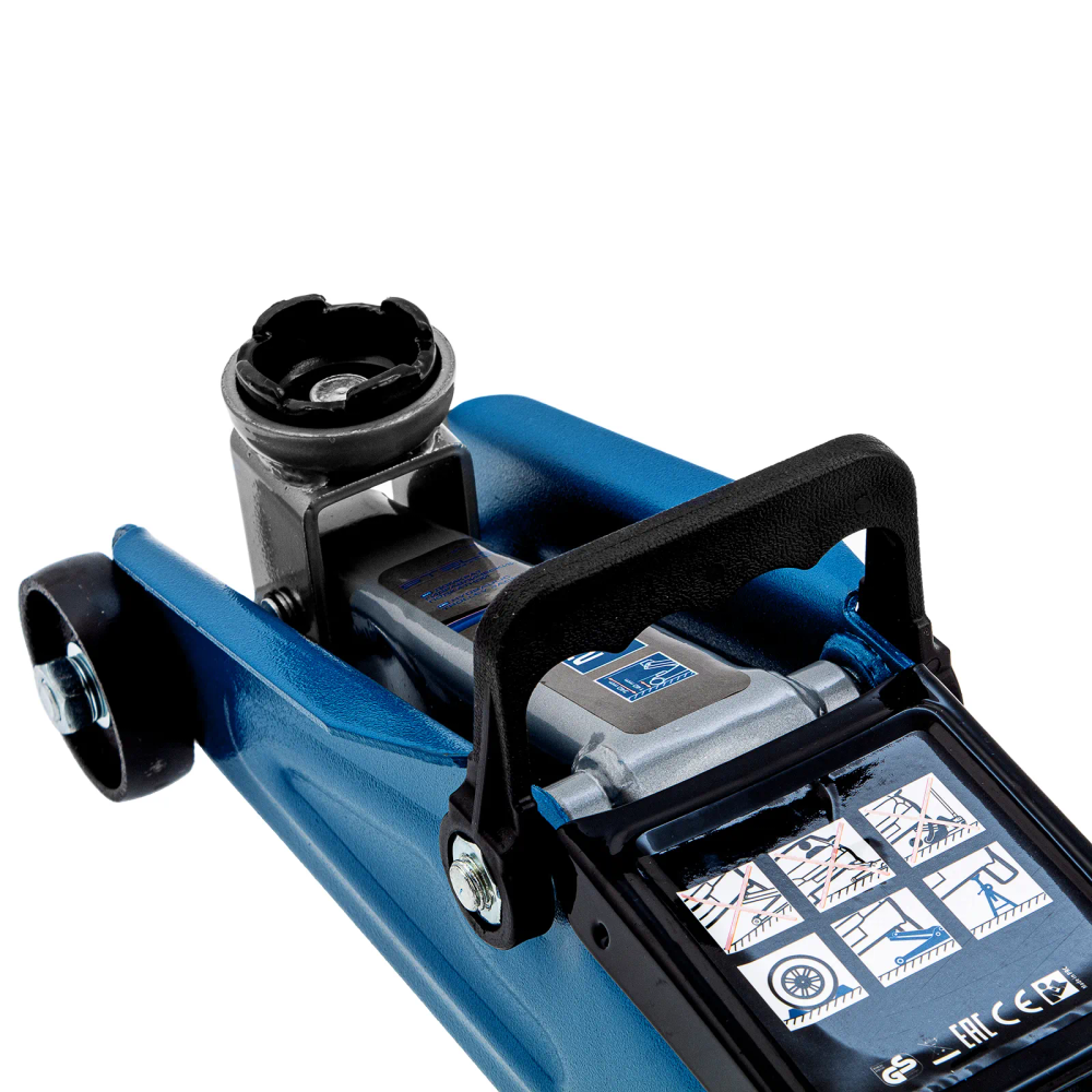 Домкрат гидравлический подкатной, 2 т, h подъема 140-340 мм Stels - изображение 7