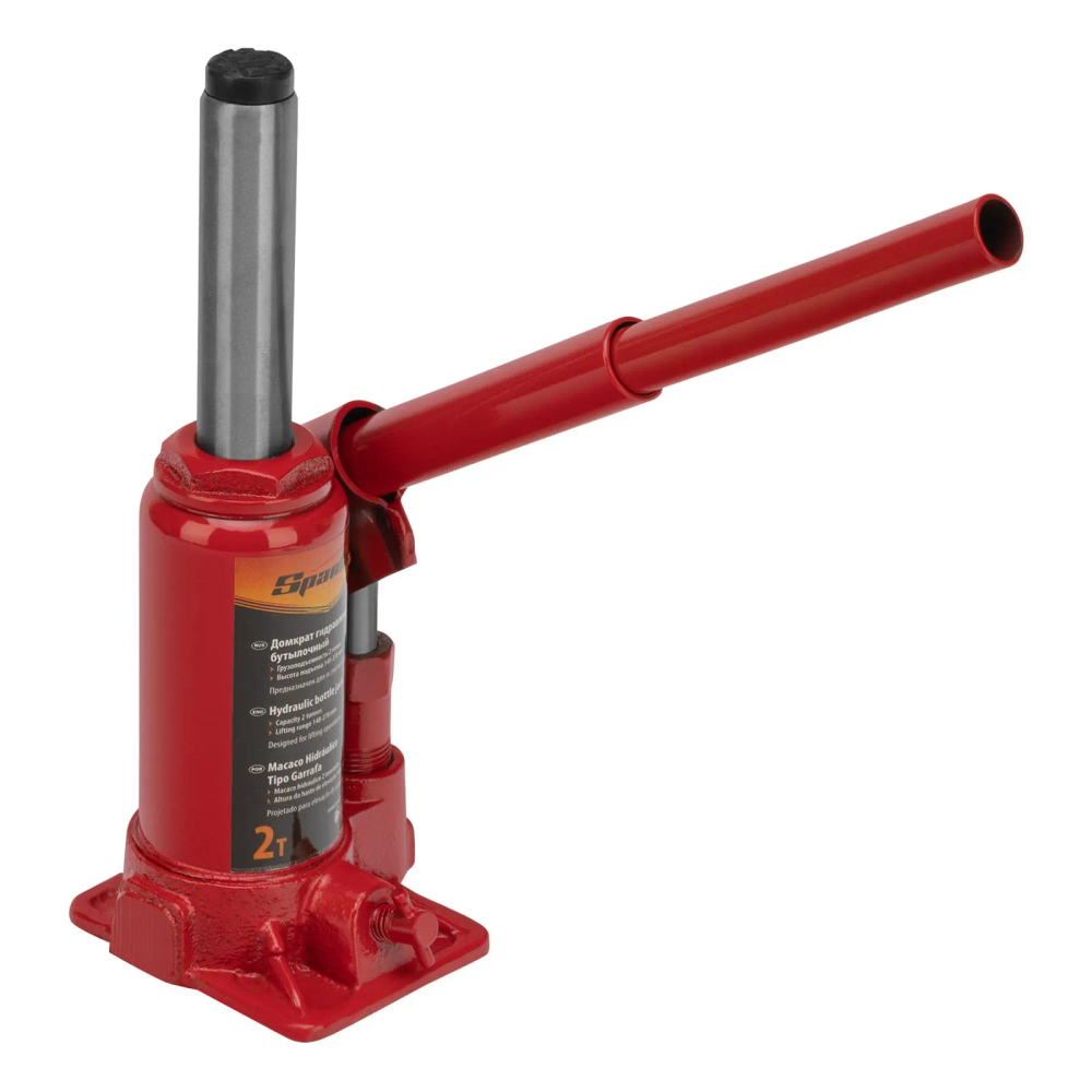 Домкрат гидравлический бутылочный, 2 т, h подъема 148-278 мм Sparta - изображение 6