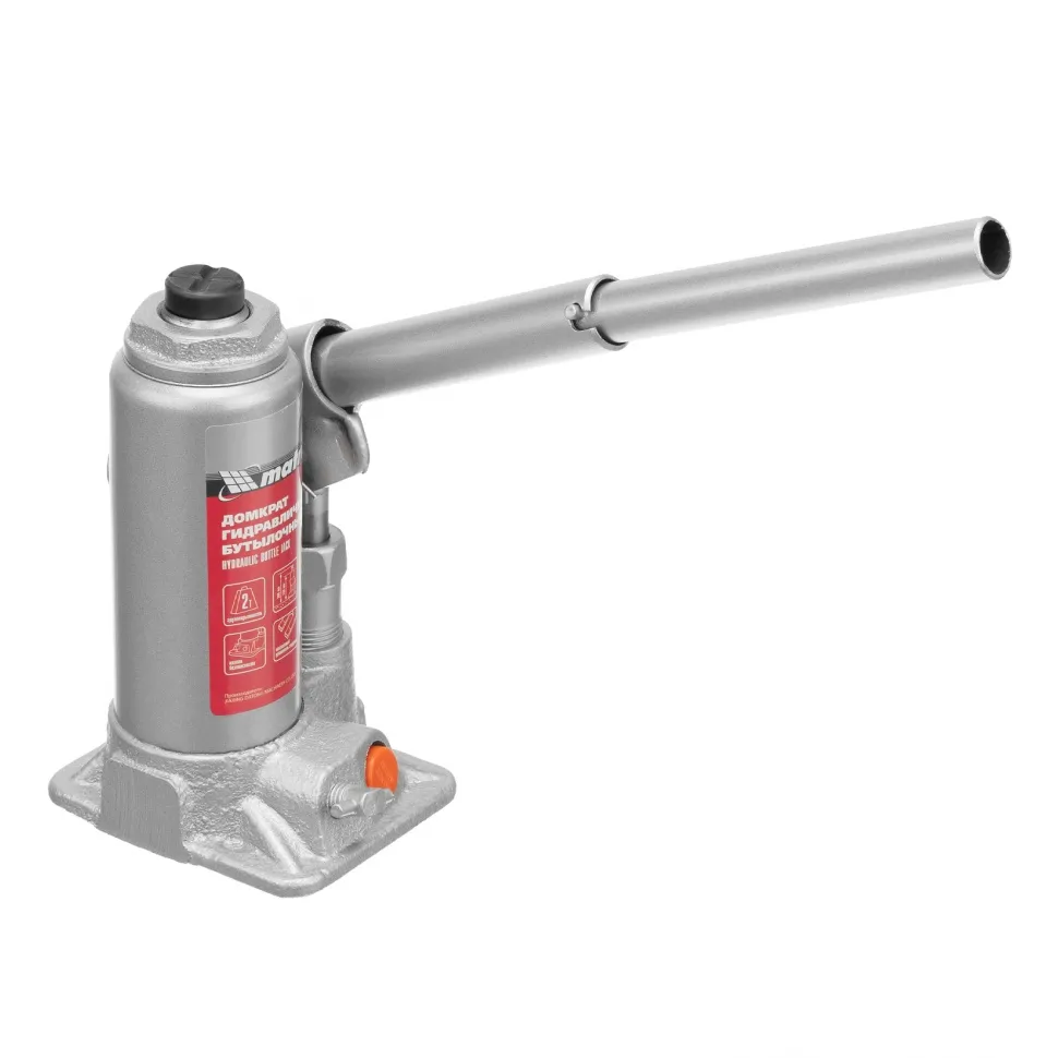 Домкрат гидравлический бутылочный, 2 т, h подъема 158-308 мм Matrix - изображение 5