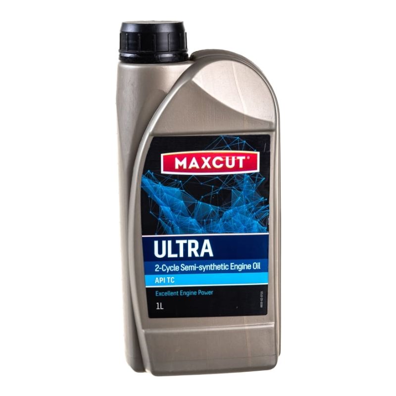 Масло 2-х тактное полусинтетическое MAXCUT ULTRA Semi-Synthetic 2T, 1л - изображение 1
