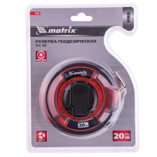 Рулетка геодезическая 20 мх12,5 мм, закрытый корпус, стальная лента, односторонняя шкала, Pro - изображение 10