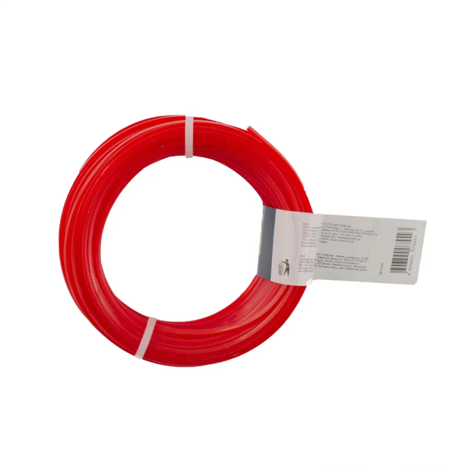 Леска для триммера треугольная, 2.0 ммх15 м, Россия Сибртех - изображение 2