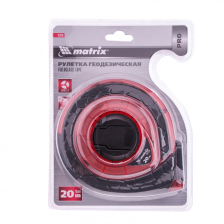 Рулетка геодезическая 20 мх15 мм, закрытый корпус, фибергласовая лента, двусторонняя шкала, Pro - изображение 10