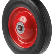 Колесо для тачки / тележки литое бескамерное , диаметр 200 мм, ось 20 мм, подшипник, SR 1500-20n 100 - изображение 3