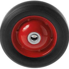 Колесо для тачки / тележки литое бескамерное , диаметр 200 мм, ось 20 мм, подшипник, SR 1500-20n 100 - изображение 4