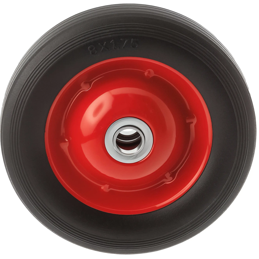 Колесо для тачки / тележки литое бескамерное , диаметр 200 мм, ось 20 мм, подшипник, SR 1501-20 1000 - изображение 2