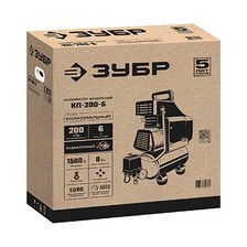 Компрессор поршневой безмасляный ЗУБР КП-200-6 - изображение 4