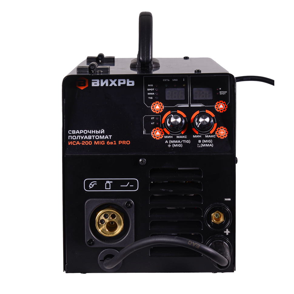 Сварочный полуавтомат Вихрь ИСА-200 MIG 6 в 1 Pro - изображение 2