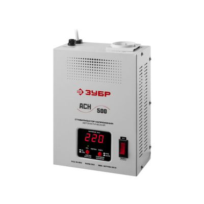Стабилизатор напряжения ЗУБР АС 2000 - изображение 6