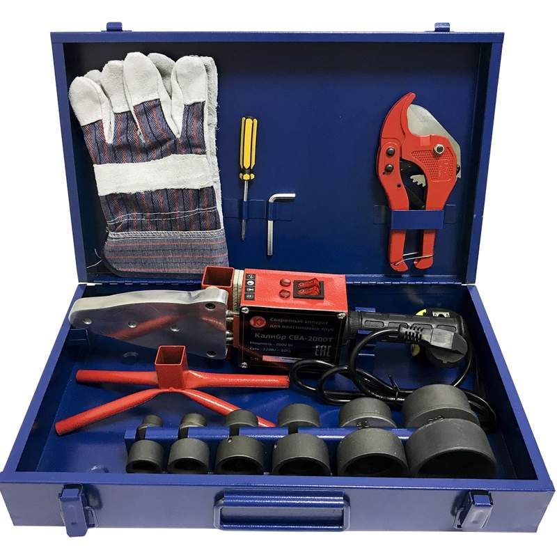 Аппарат для сварки пластиковых труб Калибр СВА-2000Т - изображение 2