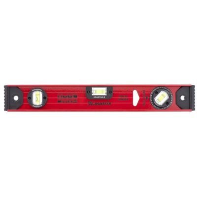 Уровень алюминиевый, 2000 мм, фрезерованный, 3 глазка, две эргономичные ручки Matrix - изображение 4