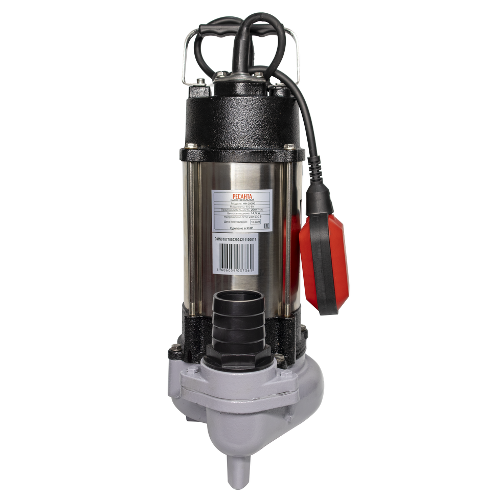 Насос фекальный Ресанта НФ-20000 - изображение 7