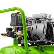 Компрессор безмаслянный малошумный МБ 2000/50, 2000 Вт, 50л, 300 л/мин Сибртех - изображение 27