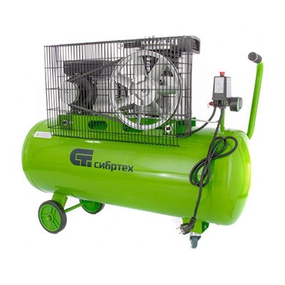 Компрессор безмаслянный малошумный МБ 2000/50, 2000 Вт, 50л, 300 л/мин Сибртех - изображение 34