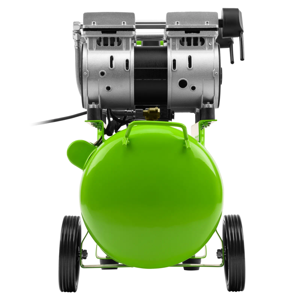 Компрессор безмаслянный малошумный МБ 2000/50, 2000 Вт, 50л, 300 л/мин Сибртех - изображение 7