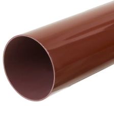 Труба водосточная ИНТЕРПРОФИЛЬ 2000x90 мм, цвет красный - изображение 5