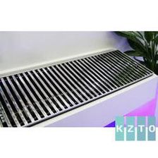 Внутрипольный конвектор КЗТО Бриз Нерж 200x80x1200 1то - изображение 2