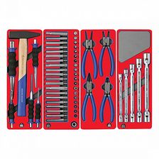 Набор инструментов МАСТАК МАСТЕР в красной тележке, 205 предметов - изображение 6