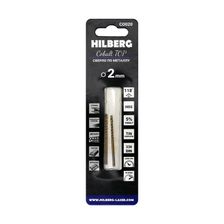 Сверло по металлу 2.0x49(24)мм (2шт) Hilberg Cobalt 5% TOP, CO020 - изображение 4