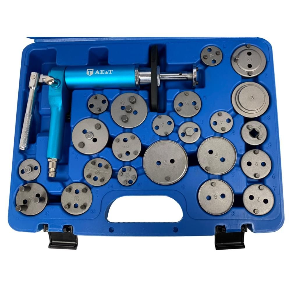 Инструмент сведения тормозных цилиндров пневматический (21 пр.) арт. TA-B1073 - изображение 4