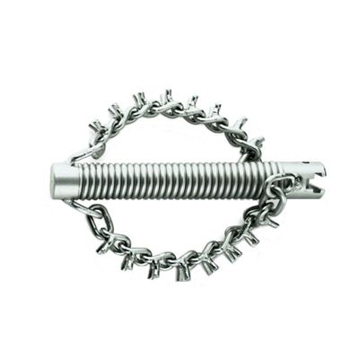 Цепная насадка с шипами без кольца с муфтой 22 мм, насадка 50 мм, с 2 цепями