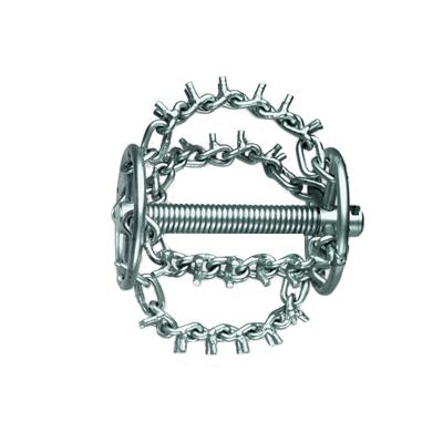 Цепная насадка с шипами и с кольцом с муфтой 22 мм, насадка 65 мм