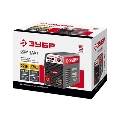 Сварочный аппарат инверторный ЗУБР СА-220К - изображение 2