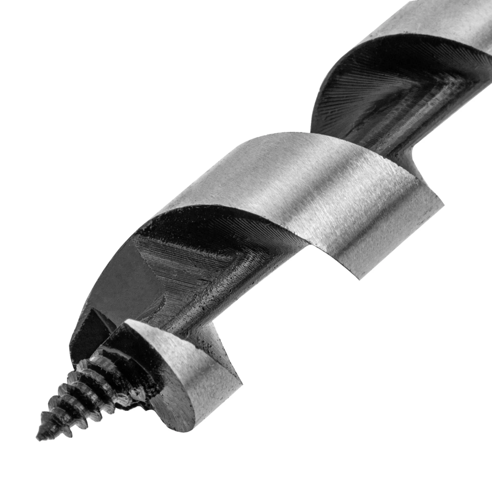 Сверло по дереву шнековое, 22х350 мм, шестигранный хвостовик Matrix - изображение 2