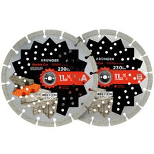 Алмазный диск по армированному бетону 230 мм Double Cut Kronger - изображение 7
