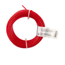 Леска для триммера квадратная витая, 2.4 ммх10 м, Россия Сибртех - изображение 6