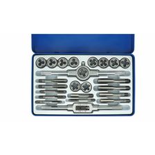 Набор метчиков и плашек для нарезания резьбы, 24 предмета, пластиковый кейс, CrV Sturm! - изображение 7