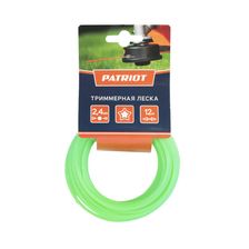 Леска для садового триммера 2,4мм PATRIOT 12м (звезда) - изображение 4