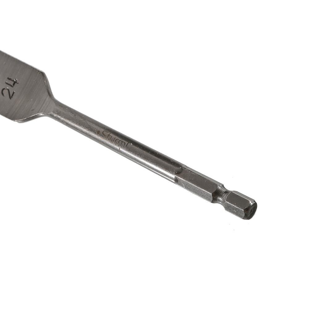 Сверло перовое по дереву, 24мм, шестигранный хвостовик, Sturm! - изображение 3