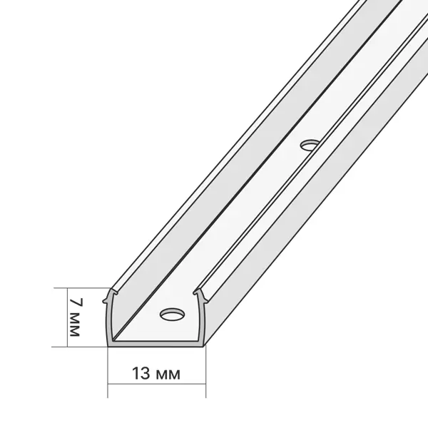 Планка монтажная для МДФ изделий 2400 мм - изображение 4
