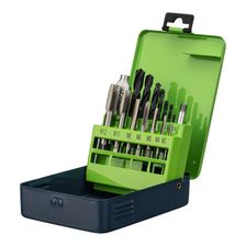 Набор сверл Сибртех 2.5-10.2, метчиков М3-М12, 15 предметов - изображение 5